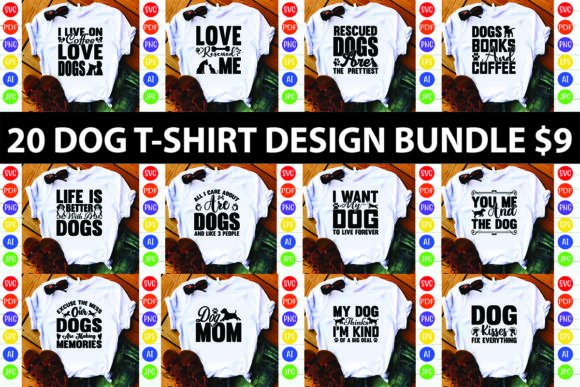 A Dog-Focused Bundle for Crafters and Merchandise