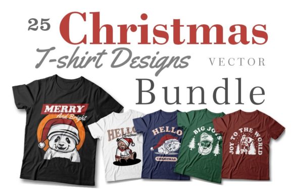 Christmas T-Shirt Graphics & Print Templates Review