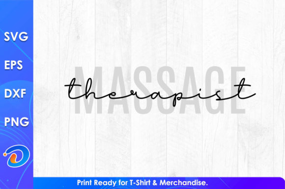 Massage Therapist Graphics for T-Shirt Designs