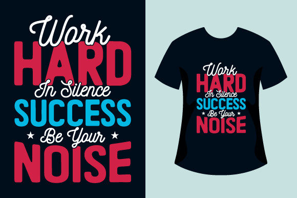 Motivational Typography T-Shirt Graphics & Print Review