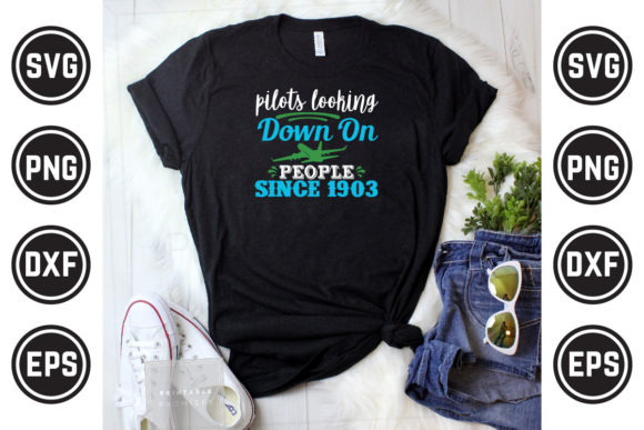 Pilot SVG T-Shirt Design 28: Graphics & Print Review