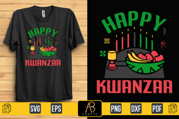 Review: Happy Kwanzaa T-Shirt Graphics & Print Templates